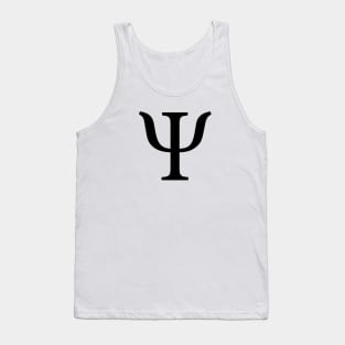 Black Psi Tank Top